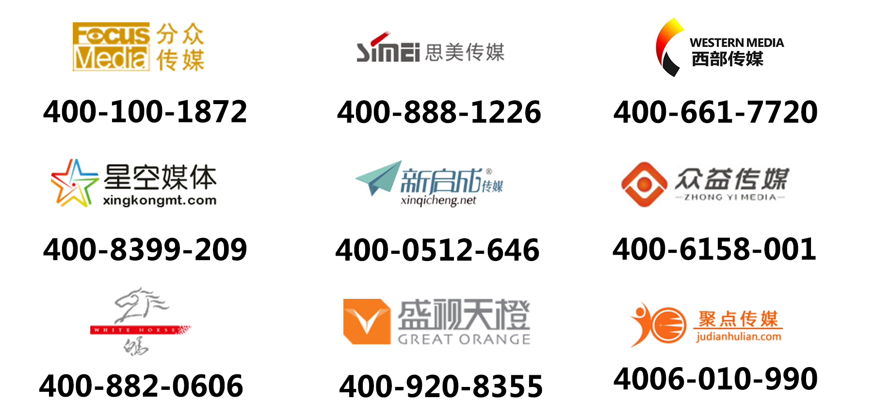 廣告?zhèn)髅叫袠I(yè)應(yīng)用400電話案例 廣告?zhèn)髅叫袠I(yè)應(yīng)用400電話案例